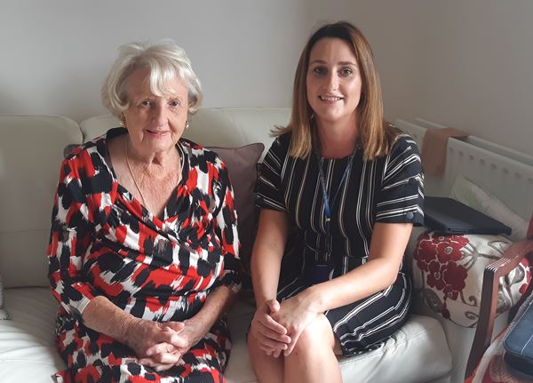 Mrs. Gerrard and Georgina Smith